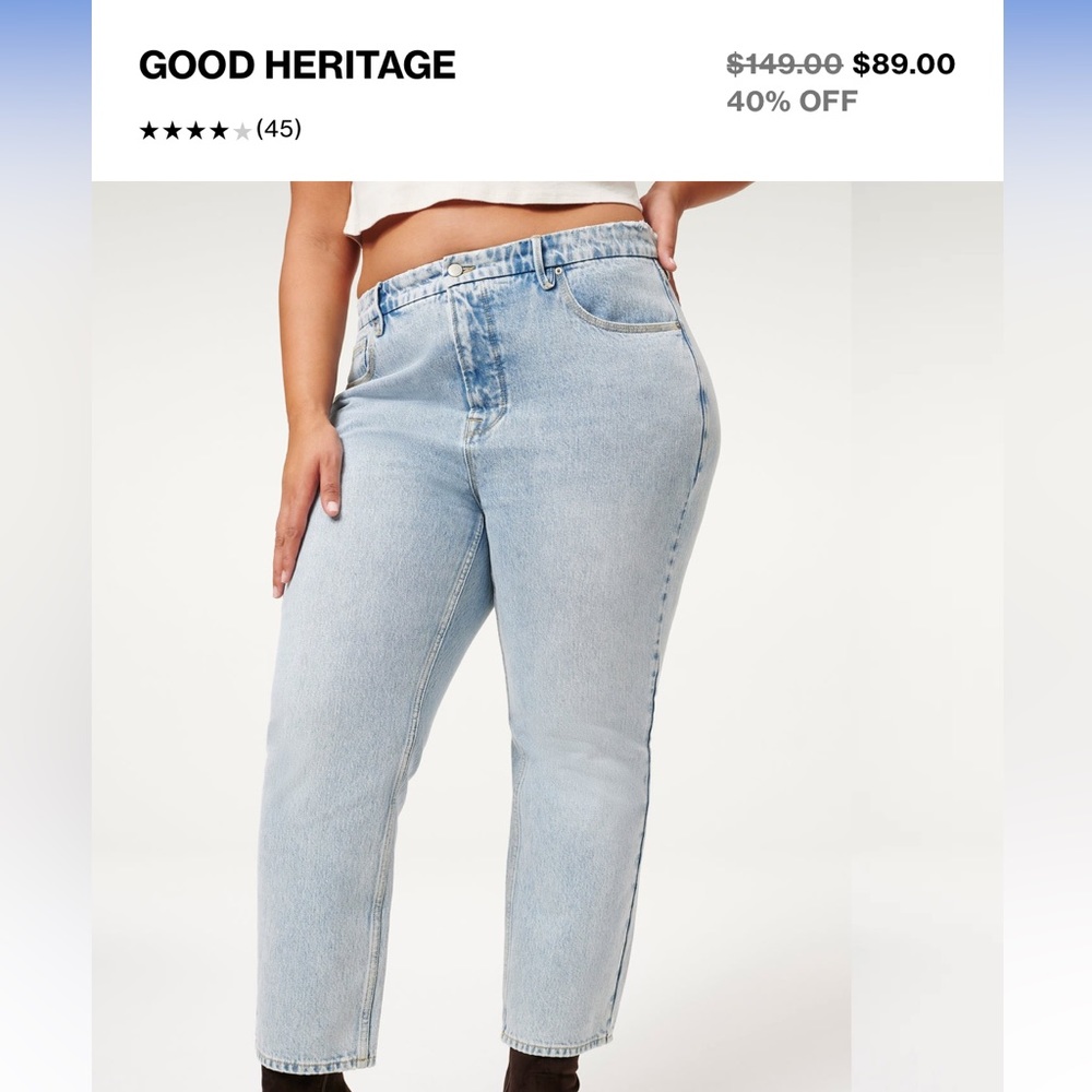 Good American Good Heritage Jeans